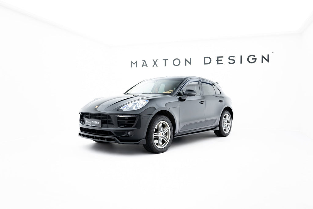 Pachet Set Splitter Exterior Prelungiri Body kit tuning Porsche Macan Mk1 2014-2018 v5 - Maxton Design