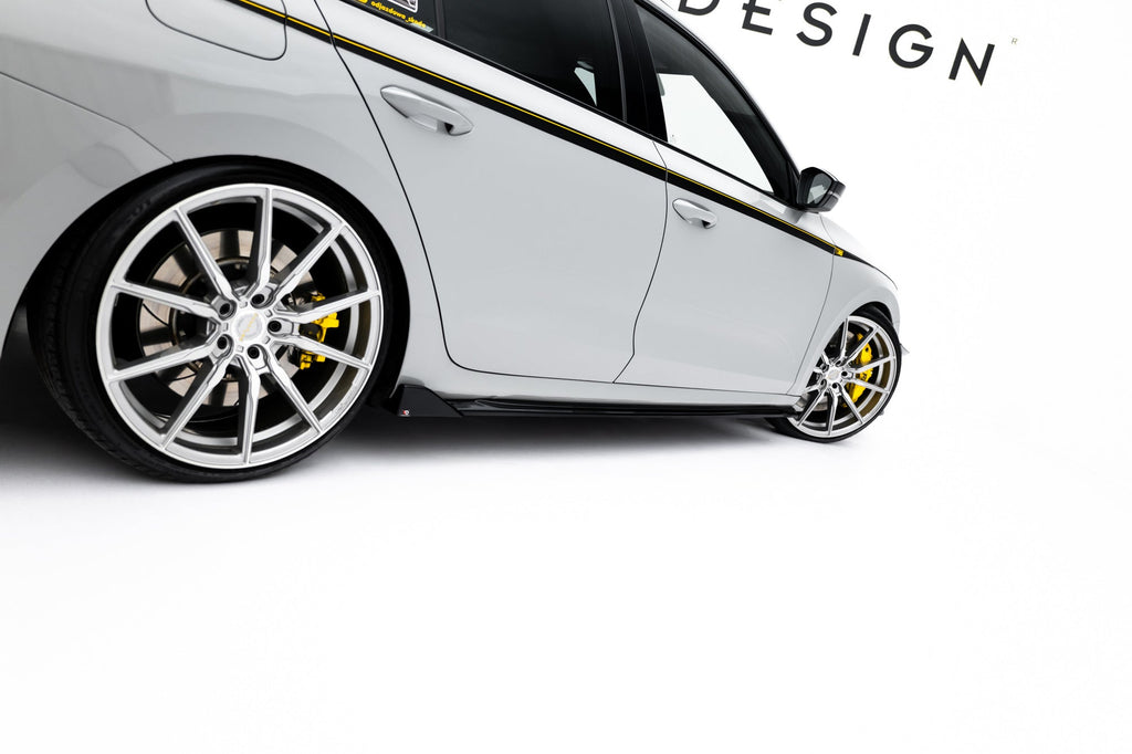 Pachet Set Splitter Exterior Prelungiri Body kit tuning Skoda Octavia RS Combi Mk4 2020-2024 v7 - Maxton Design