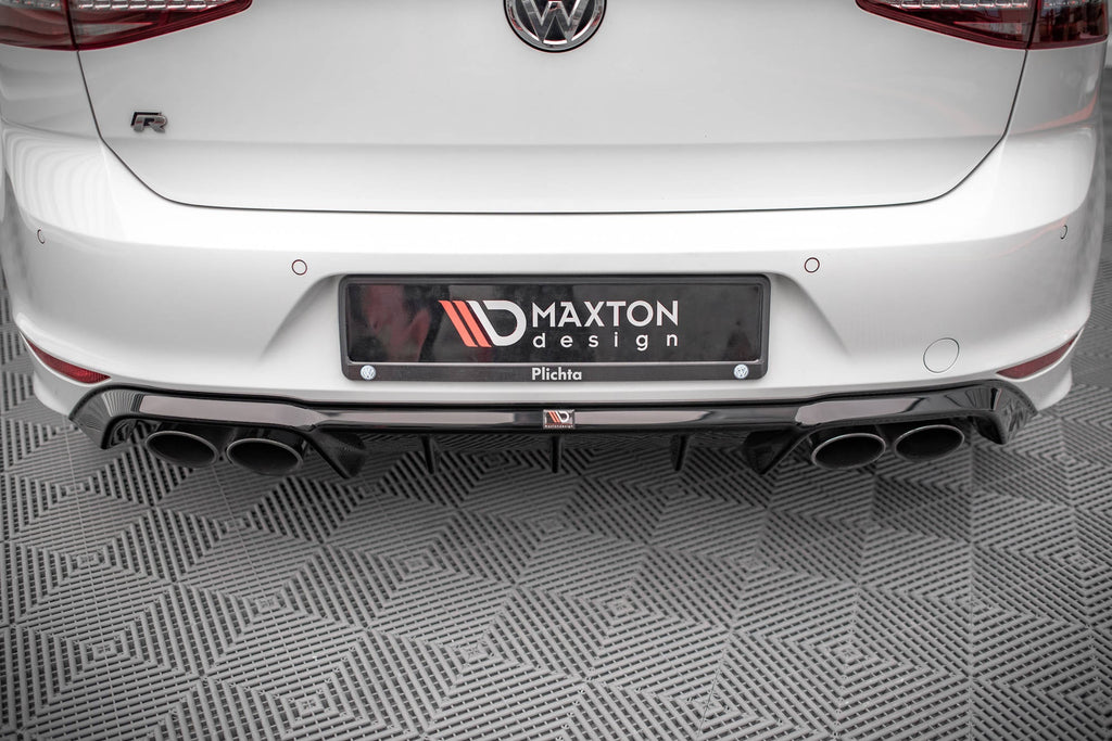 Pachet Set Splitter Exterior Prelungiri Body kit tuning Volkswagen Golf 7 R 2012-2017 v7 - Maxton Design