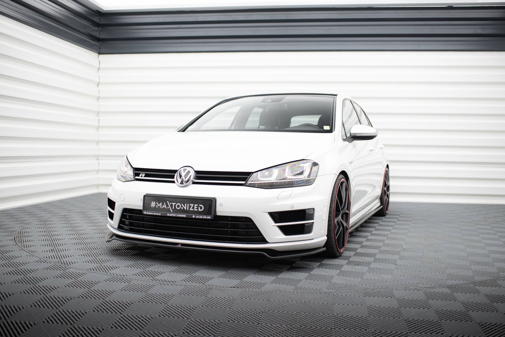 Pachet Set Splitter Exterior Prelungiri Body kit tuning Volkswagen Golf 7 R 2012-2017 v7 - Maxton Design