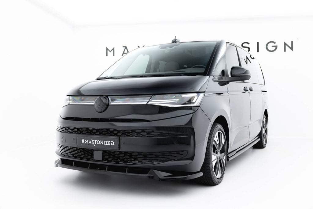 Pachet Set Splitter Exterior Prelungiri Body kit tuning Volkswagen Multivan Long T7 2021- v3 - Maxton Design