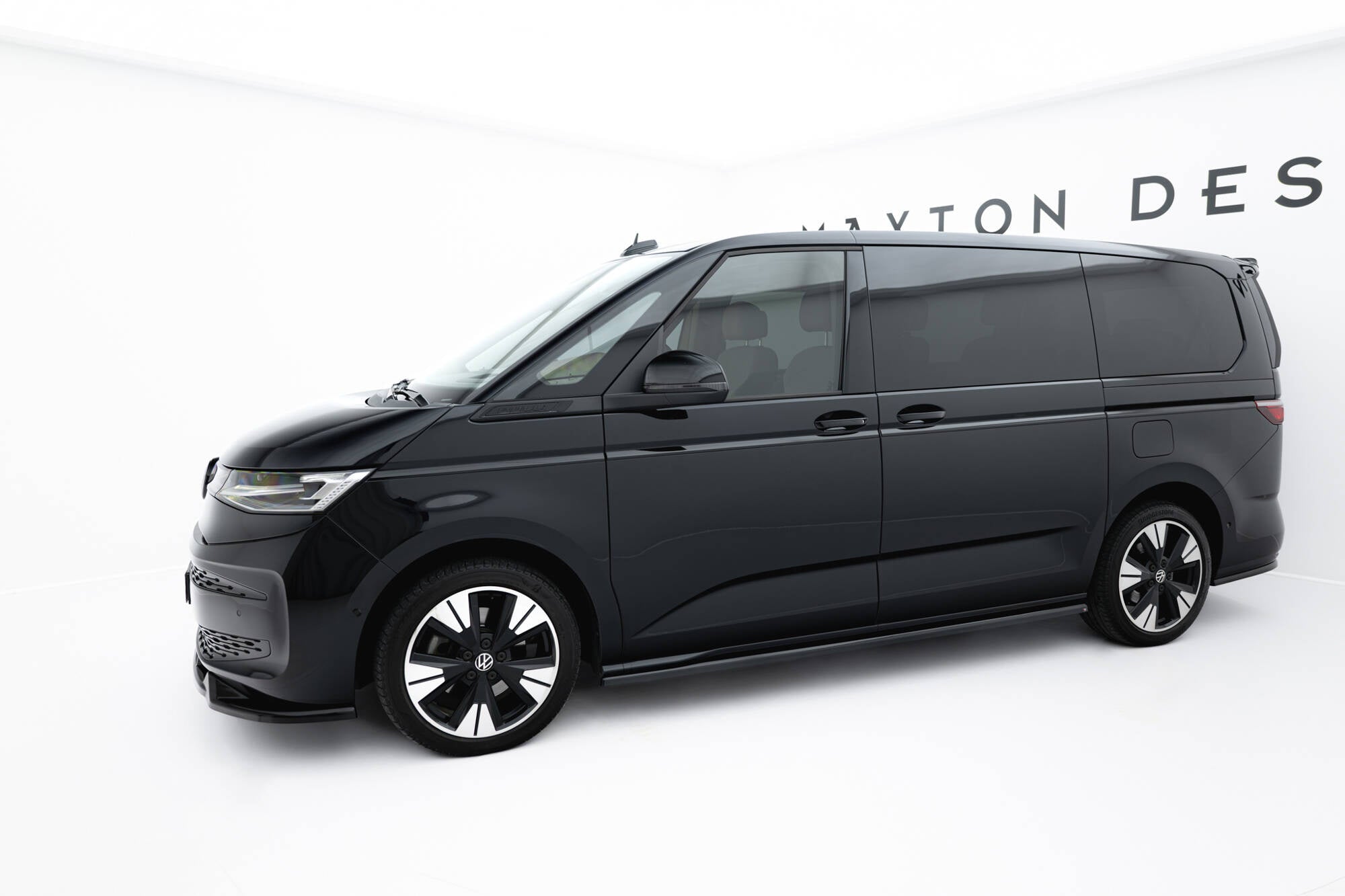 Pachet Set Splitter Exterior Prelungiri Body kit tuning Volkswagen Multivan Long T7 2021- v3 - Maxton Design