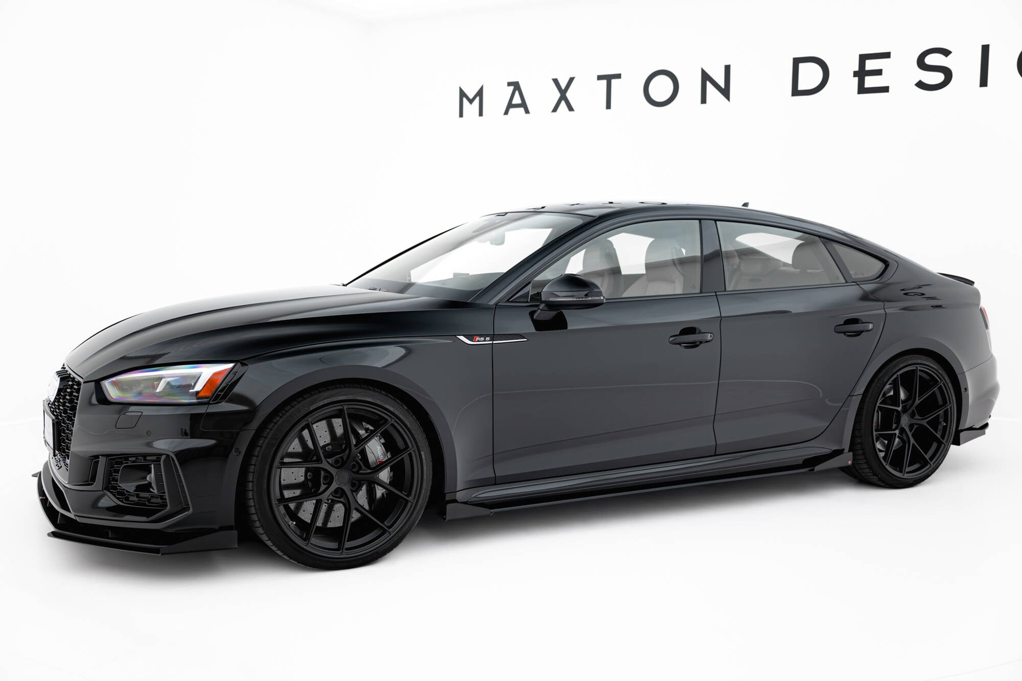 Flapsuri praguri Audi RS5 Sportback F5 2017-2019 v2 - Maxton Design