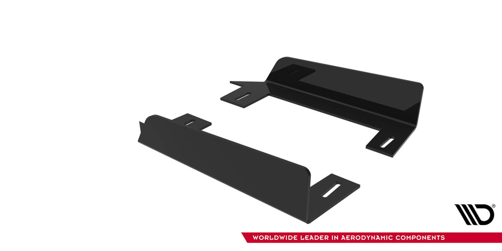 Flapsuri praguri Mitsubishi Lancer EVO X 2007-2015 v1 - Maxton Design