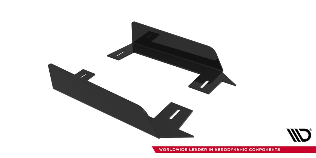 Flapsuri praguri Mitsubishi Lancer EVO X 2007-2015 v1 - Maxton Design