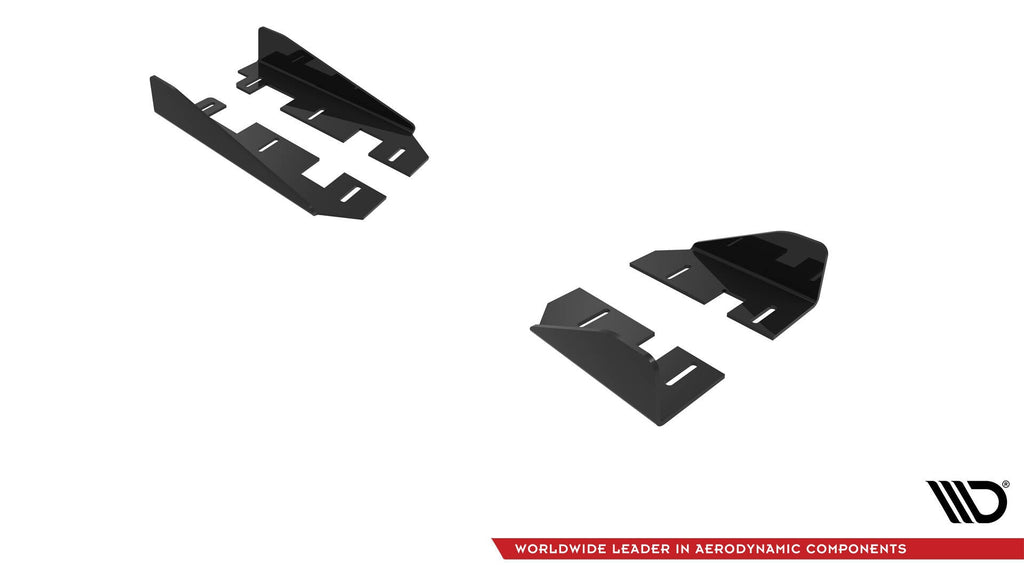 Flapsuri praguri Volkswagen Polo GTI Mk6 Facelift 2021- v1 - Maxton Design