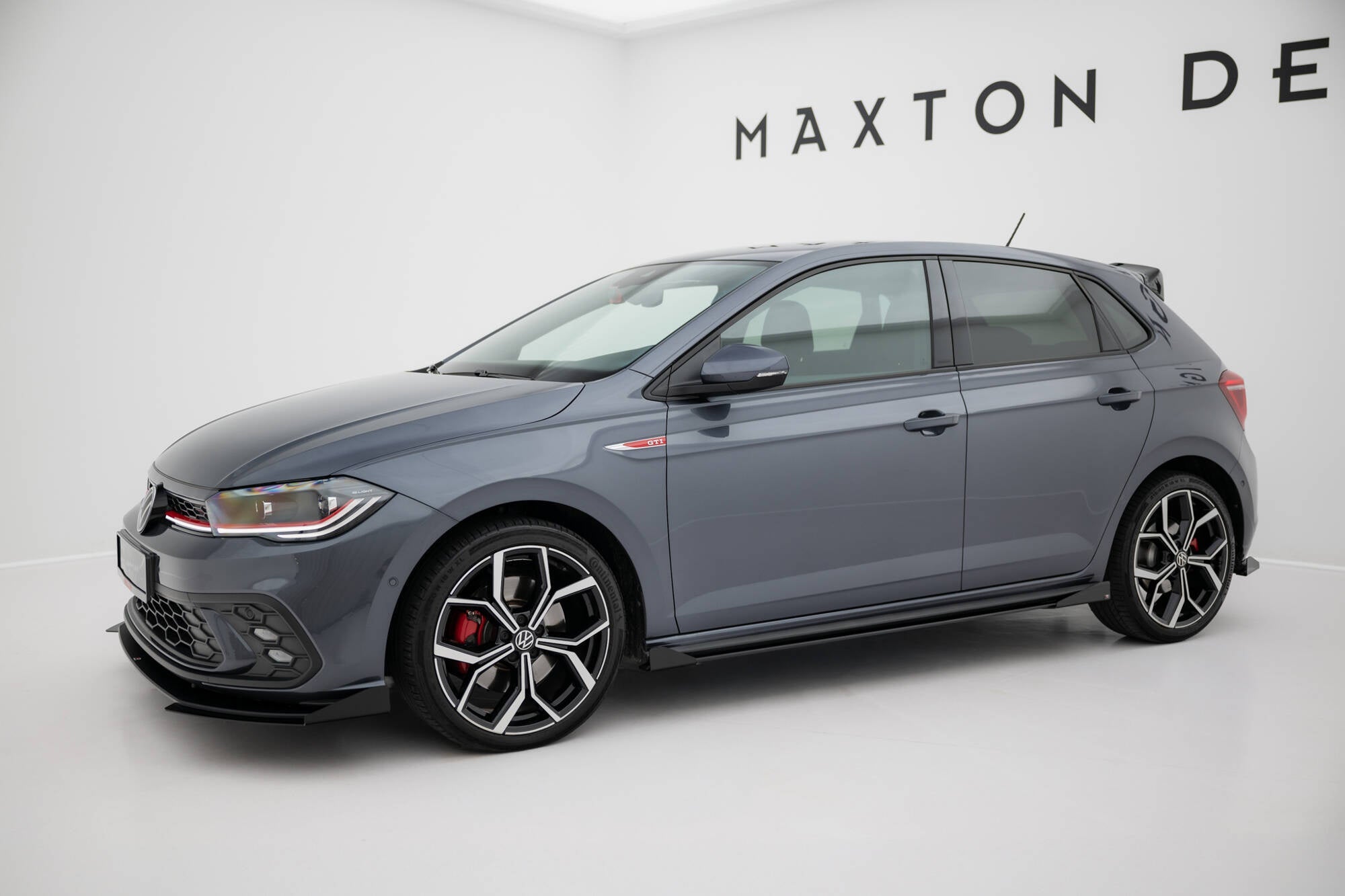 Flapsuri praguri Volkswagen Polo GTI Mk6 Facelift 2021- v1 - Maxton Design