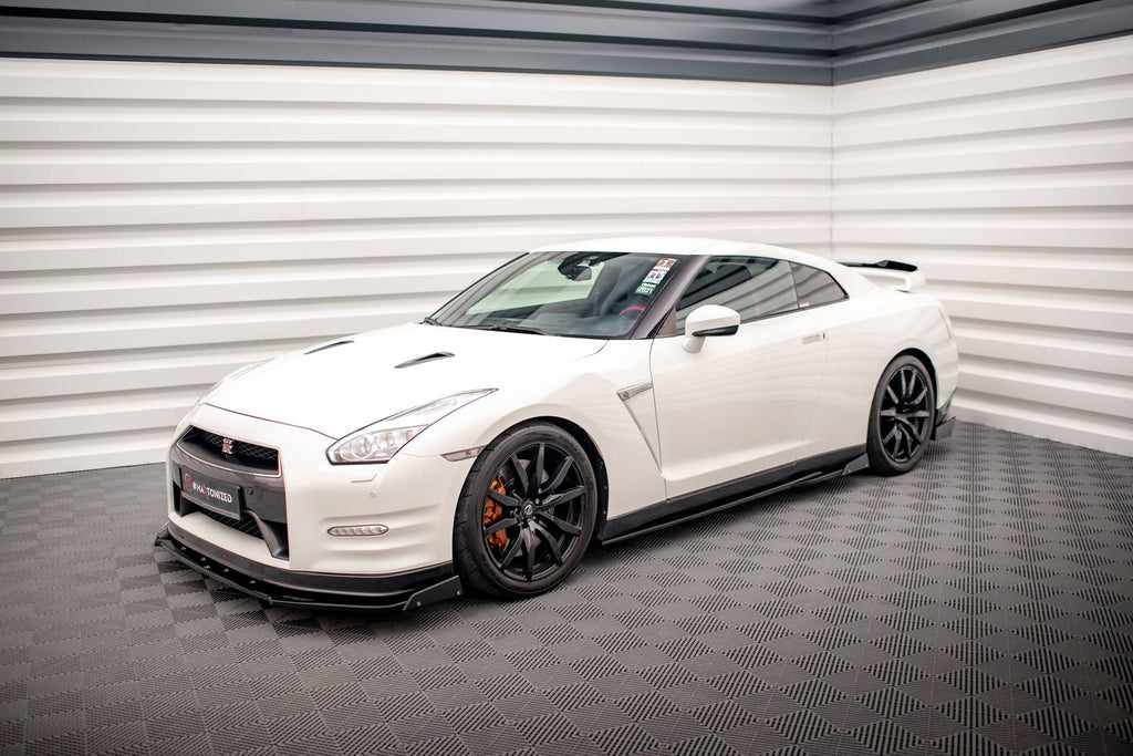 Praguri si flapsuri Nissan GTR R35 Facelift 2011-2016 v3 - Maxton Design