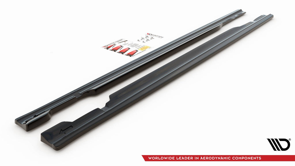 Praguri Mercedes C Class W205 C43 AMG 2014-2018 v3 - Maxton Design