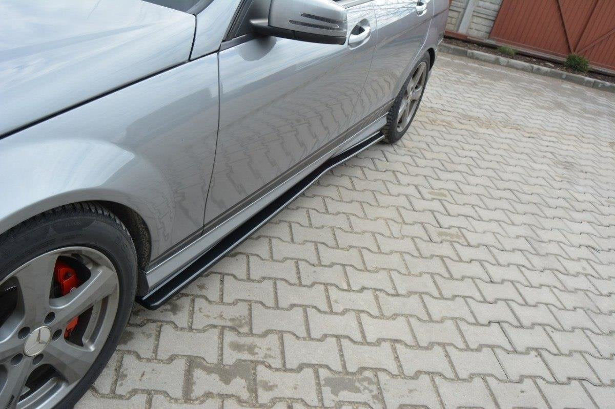 Praguri Mercedes C Class W204 Amg-Line 2007-2010 v2 - Maxton Design
