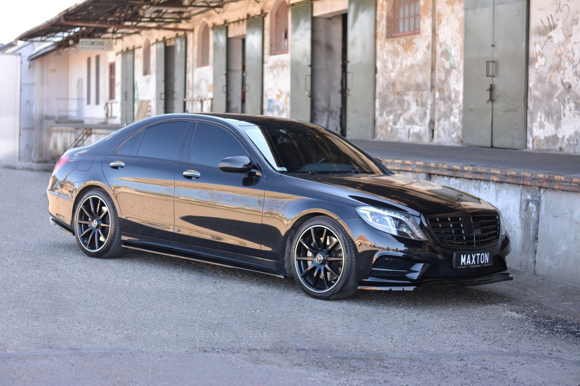 Praguri Mercedes S Class W222 Amg-Line 2013-2017 v1 - Maxton Design