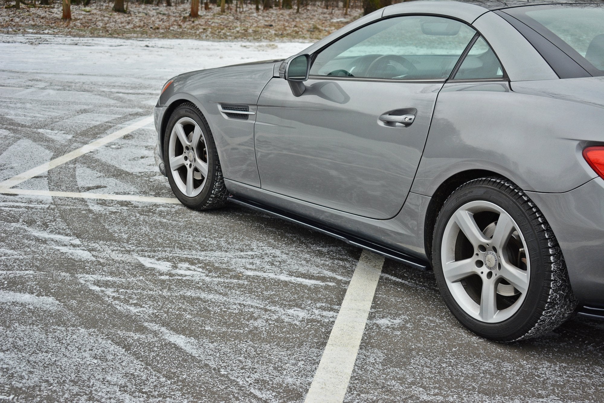 Praguri Mercedes SLK R172 2011-2015 v1 - Maxton Design