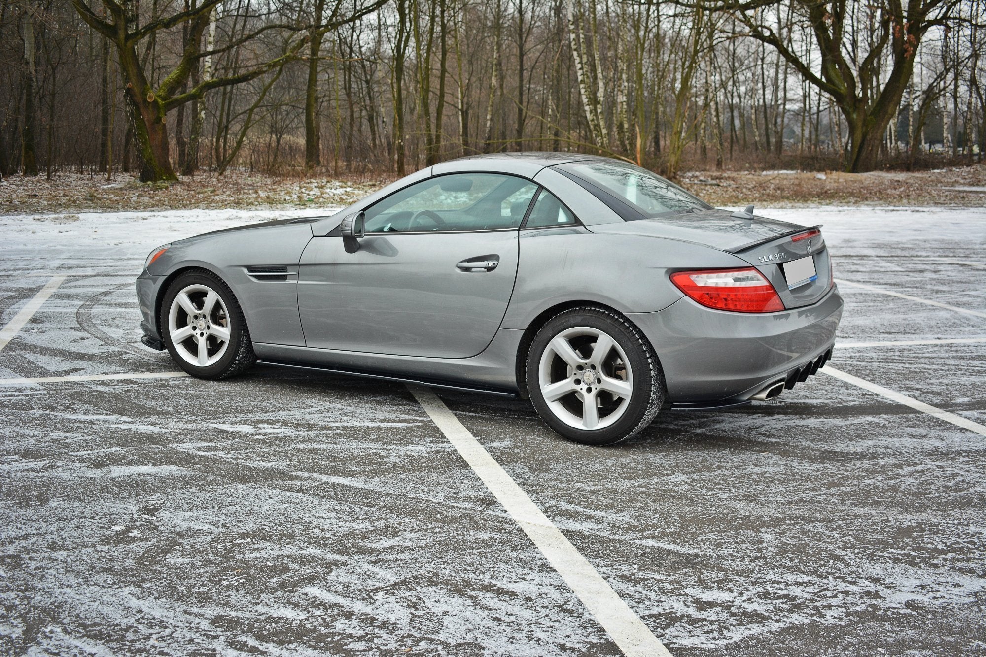 Praguri Mercedes SLK R172 2011-2015 v1 - Maxton Design