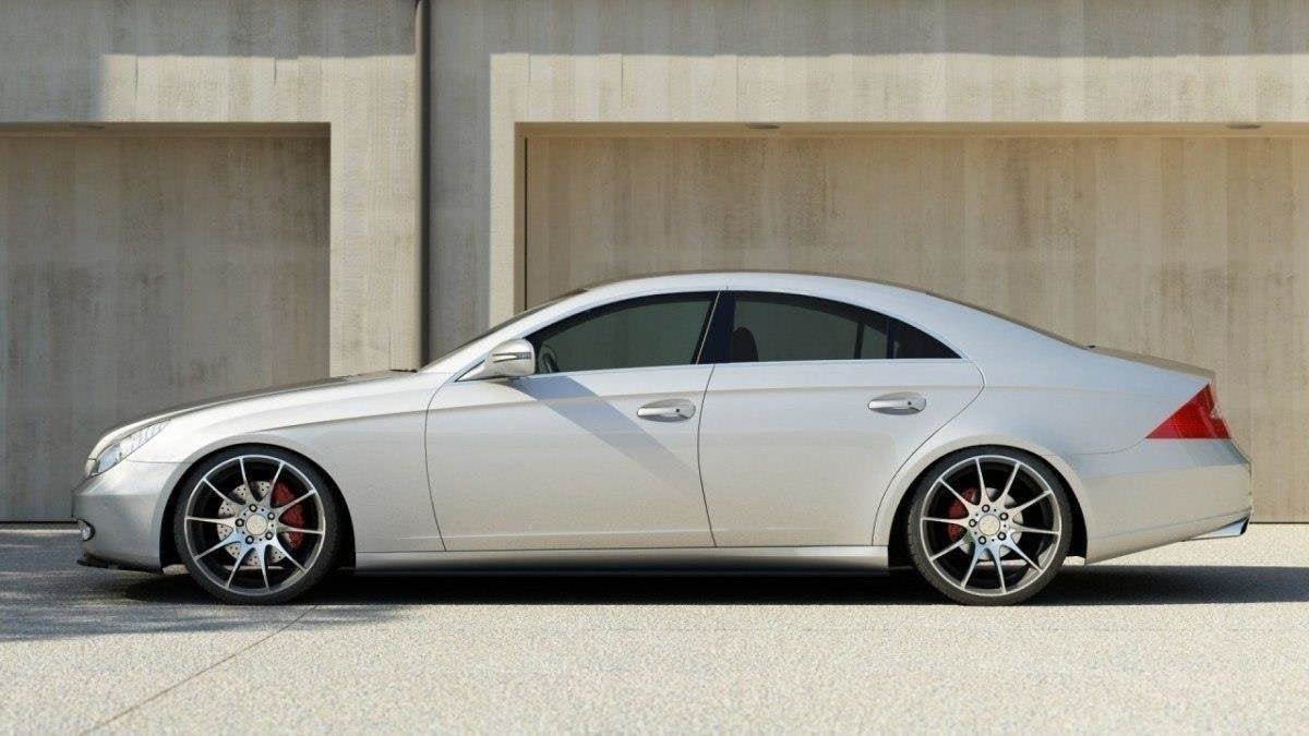 Praguri Mercedes CLS C219 2004-2010 v1 - Maxton Design