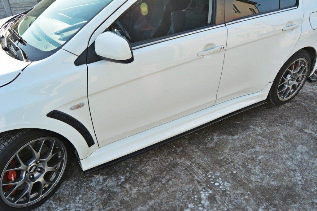Praguri Mitsubishi Lancer EVO X 2007-2015 v2 - Maxton Design