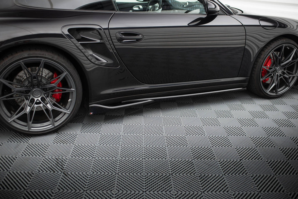 Praguri Porsche 911 Turbo 997 2006-2009 v2 - Maxton Design