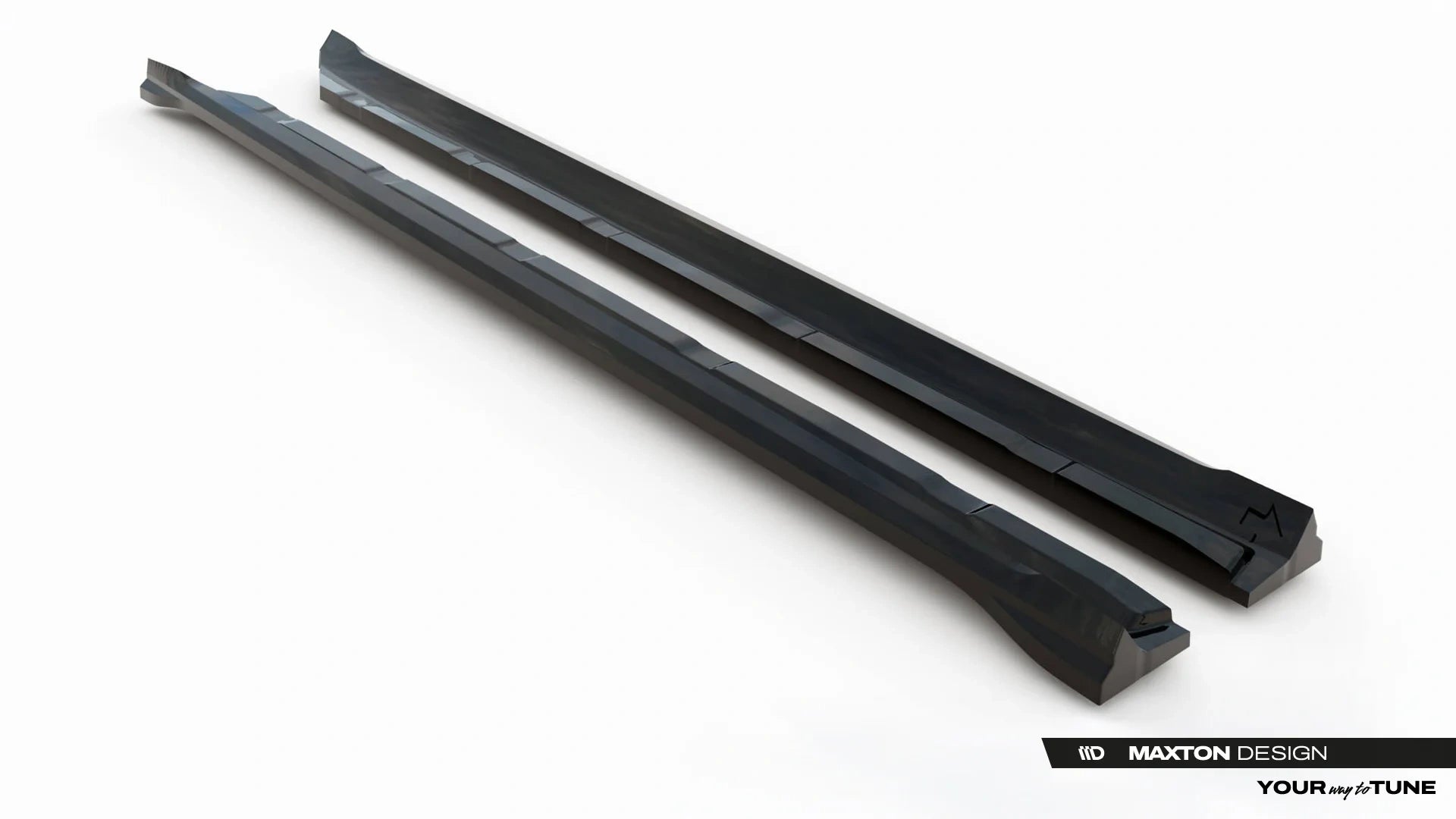 Praguri laterale difuzor praguri V.1 Porsche Cayenne SUV / Coupe Mk3 Facelift - Maxton Design