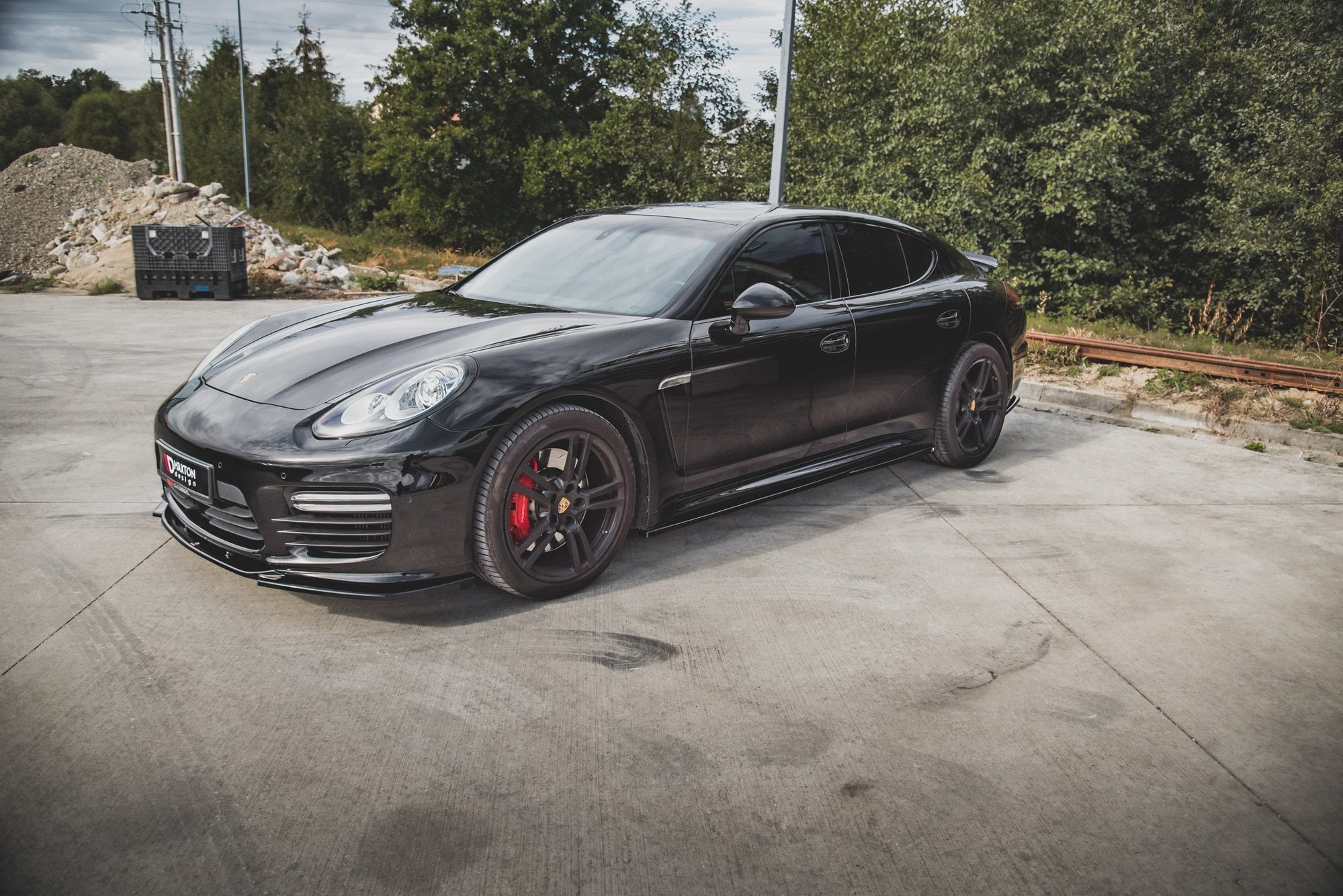 Praguri Porsche Panamera Turbo 970 Facelift 2013-2016 v1 - Maxton Design