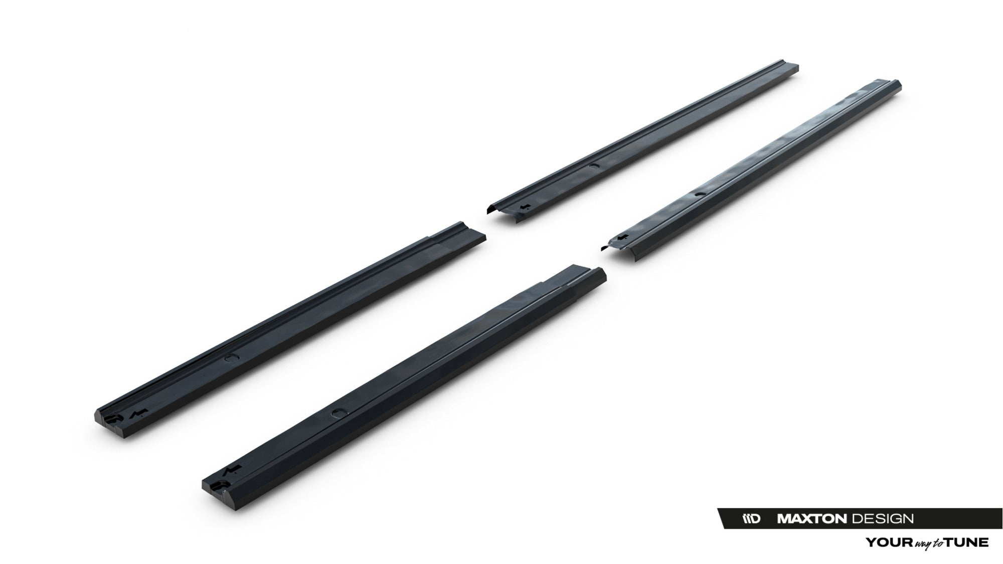 Praguri laterale difuzor praguri Volkswagen Transporter L1 T7 - Maxton Design