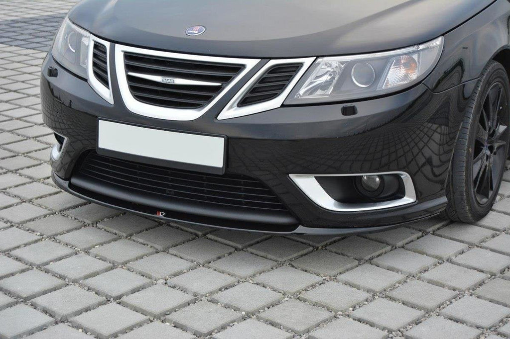 Prelungire splitter bara fata Saab 9-3 Aero Mk2 Facelift 2007-2012 v3 - Maxton Design