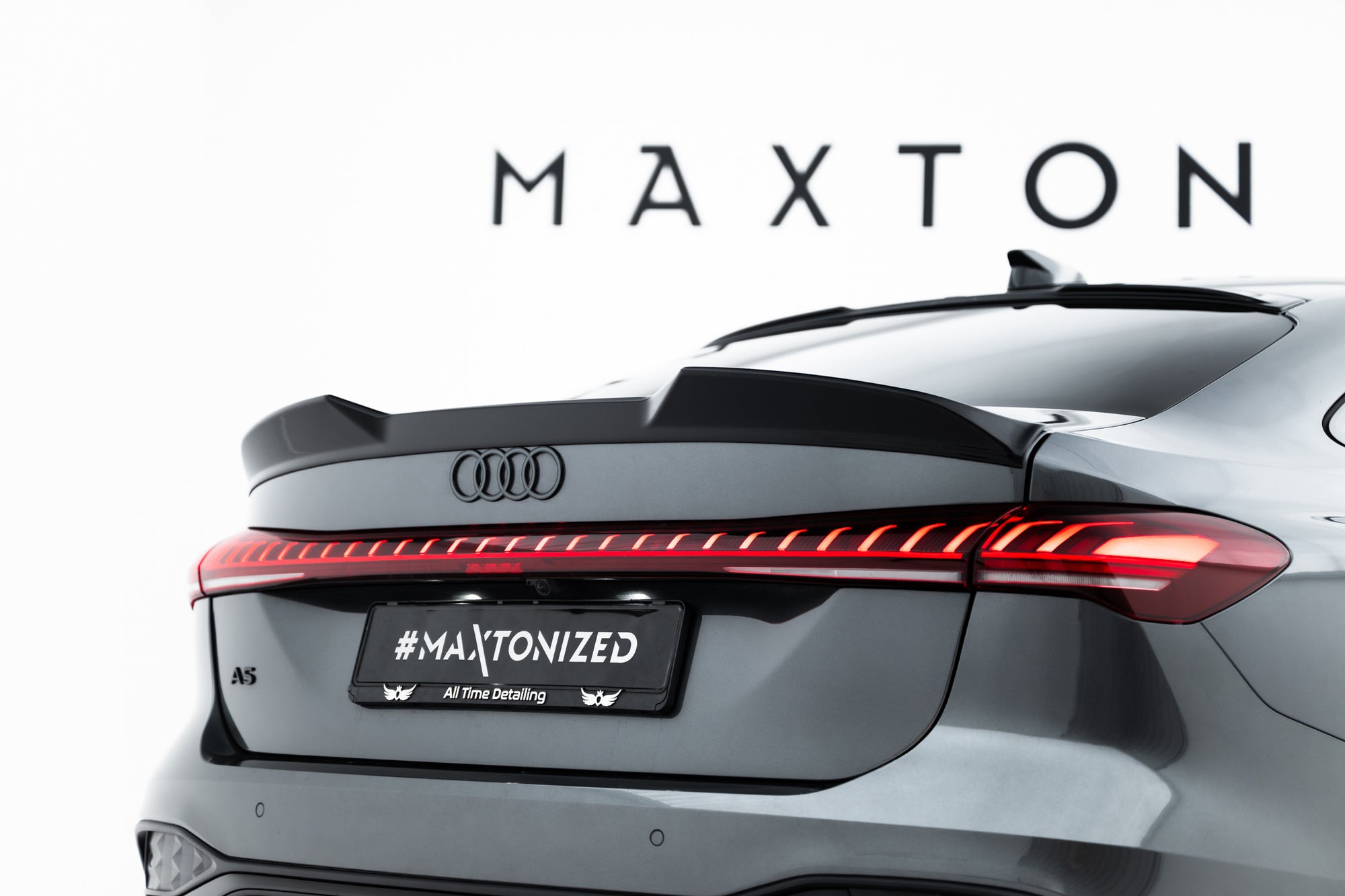 Eleron spoiler cap Audi A5 S-Line S5 Sedan B10 2024- v2 - Maxton Design