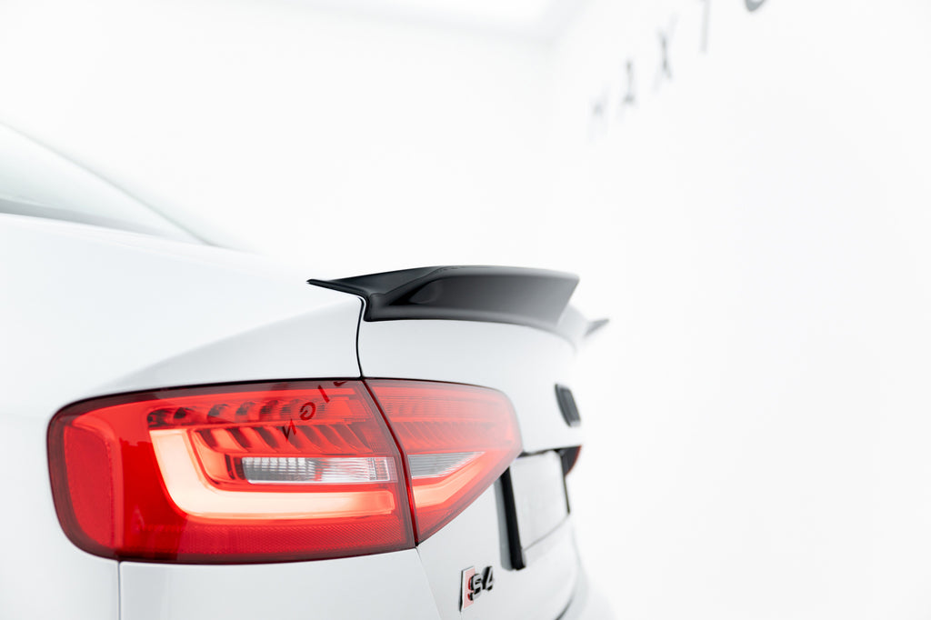 Eleron spoiler cap Audi S4 Sedan B8 Facelift 2012-2015 v12 - Maxton Design