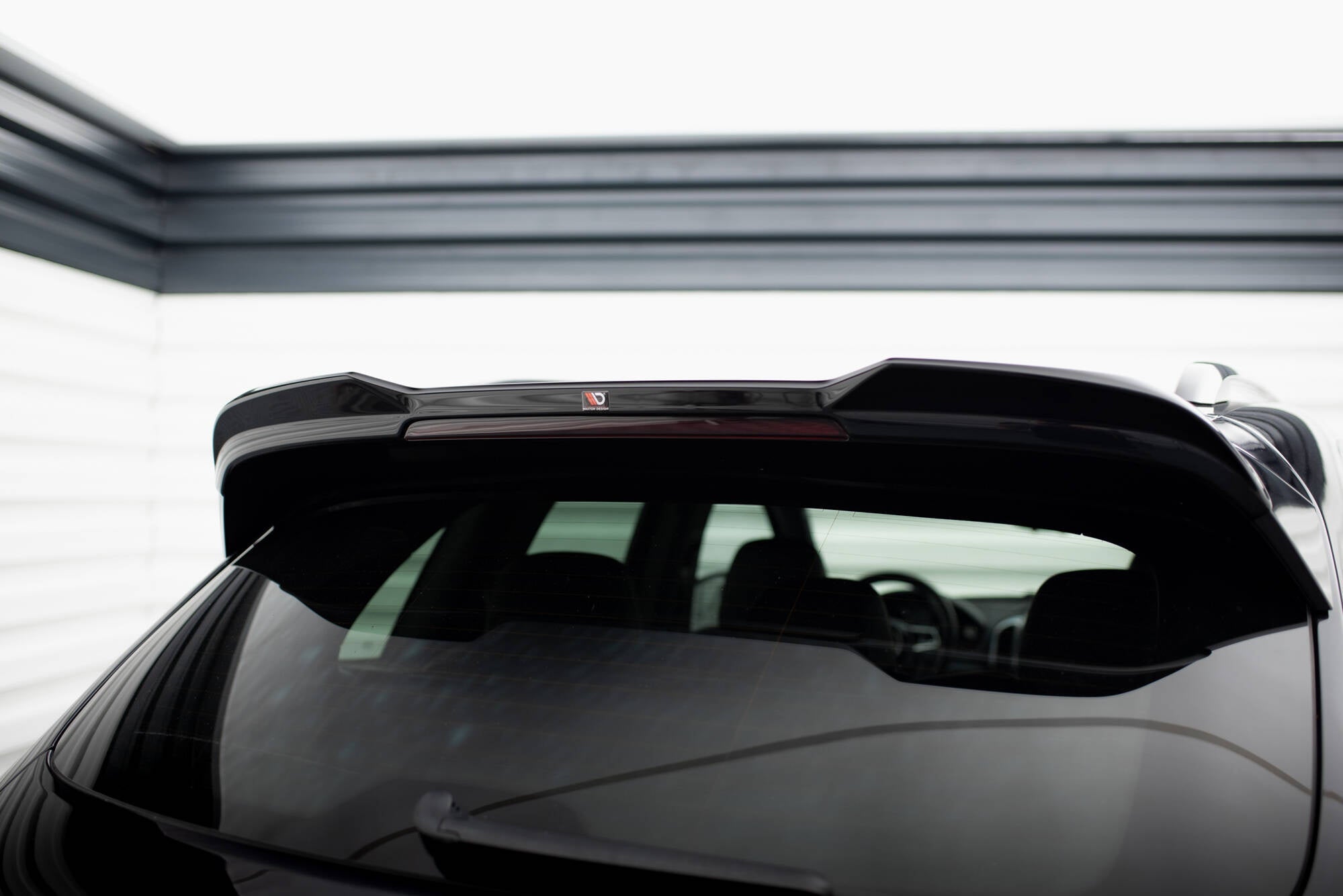 Eleron spoiler cap Porsche Cayenne Mk2 Facelift 2014-2018 v2 - Maxton Design