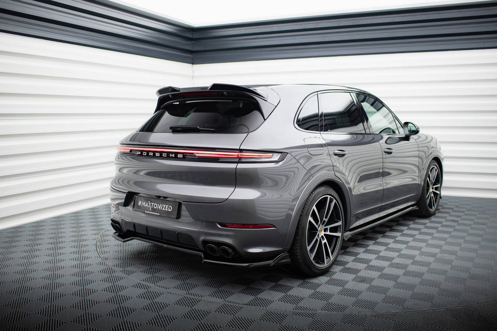 Eleron spoiler cap Porsche Cayenne Mk3 Facelift 2023- v2 - Maxton Design