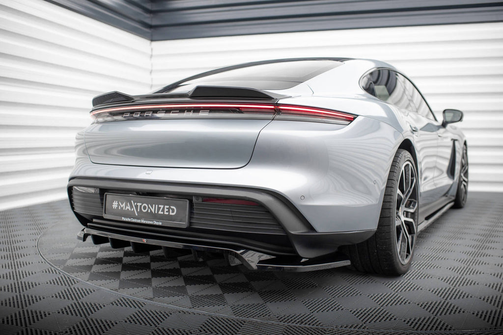 Eleron spoiler cap Porsche Taycan Taycan 4 Taycan 4S Taycan GTS Mk1 2019- v1 - Maxton Design