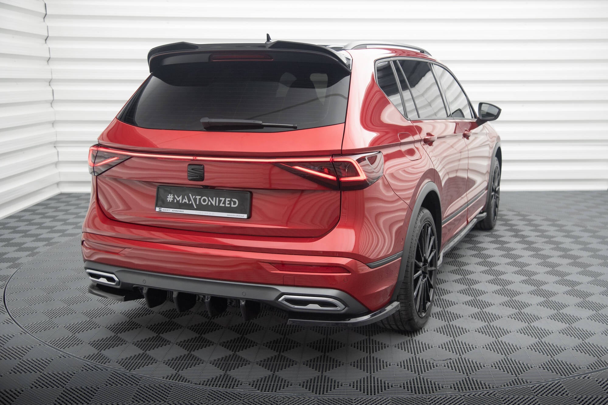 Eleron spoiler cap Seat Tarraco FR Mk1 2018- v1 - Maxton Design