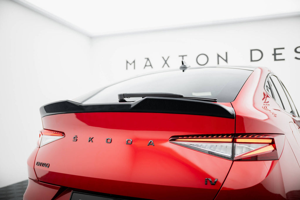 Eleron spoiler cap Skoda Enyaq Coupe iV 2022- v2 - Maxton Design