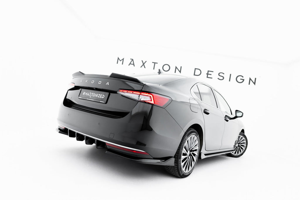 Eleron spoiler cap Skoda Superb Sedan Mk4 2024- v1 - Maxton Design