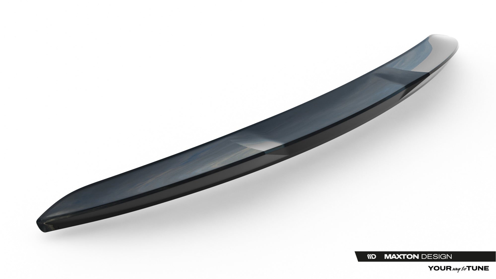 Eleron spoiler cap Tesla Model 3 2017- v4 - Maxton Design