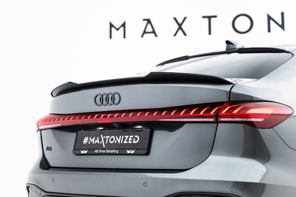 Eleron spoiler cap Audi A5 S-Line S5 Sedan B10 2024- v1 - Maxton Design