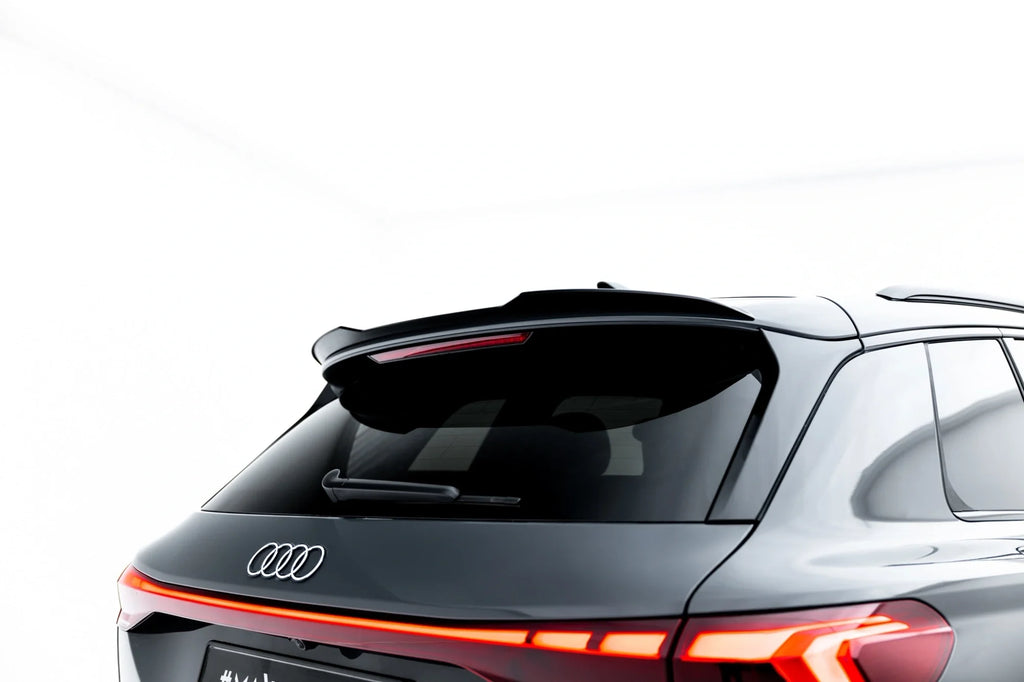 Eleron spoiler cap Audi Q6 e-tron Standard / S-Line / SQ6 e-tron SUV Mk1 2023- v1 - Maxton Design