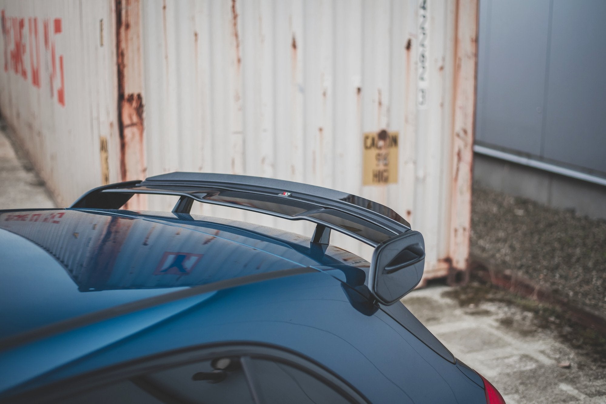 Eleron spoiler cap Mercedes A Class W177 A35 AMG 2018- v1 - Maxton Design