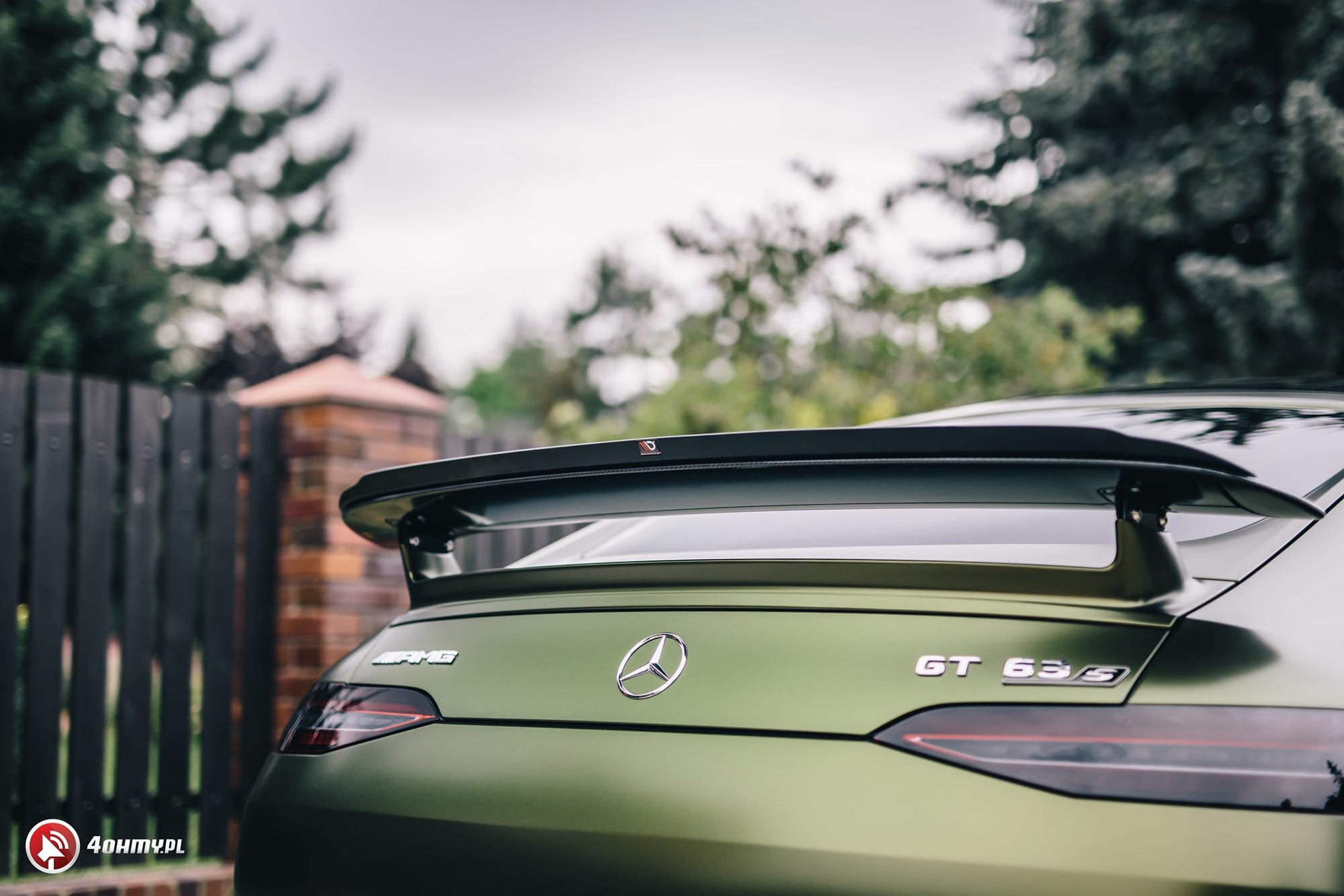 Eleron spoiler cap Mercedes AMG GT 63 S 4 Door-Coupe 2018- v1 - Maxton Design