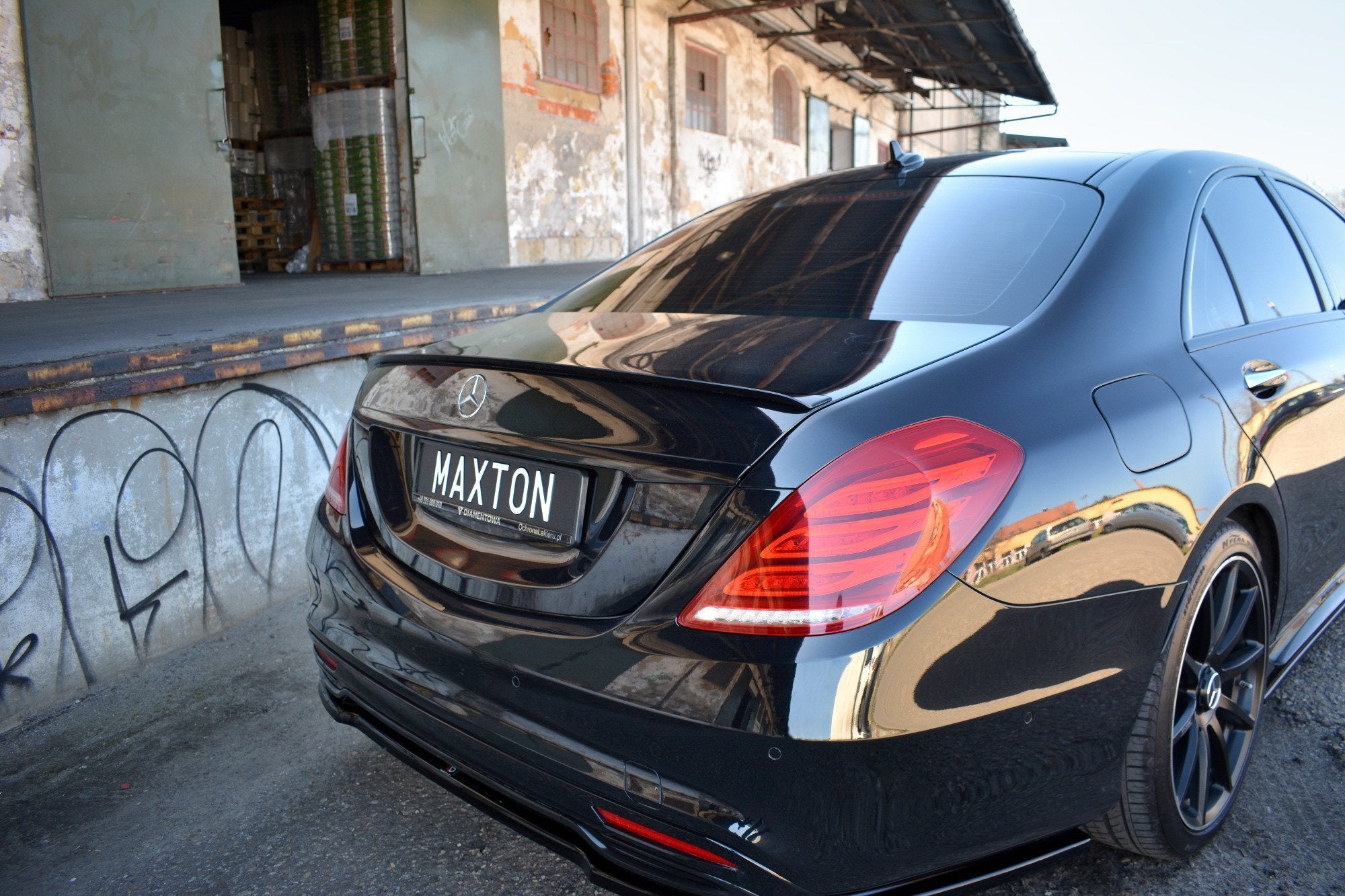 Eleron portbagaj Mercedes S Class W222 Amg-Line 2013-2017 v1 - Maxton Design