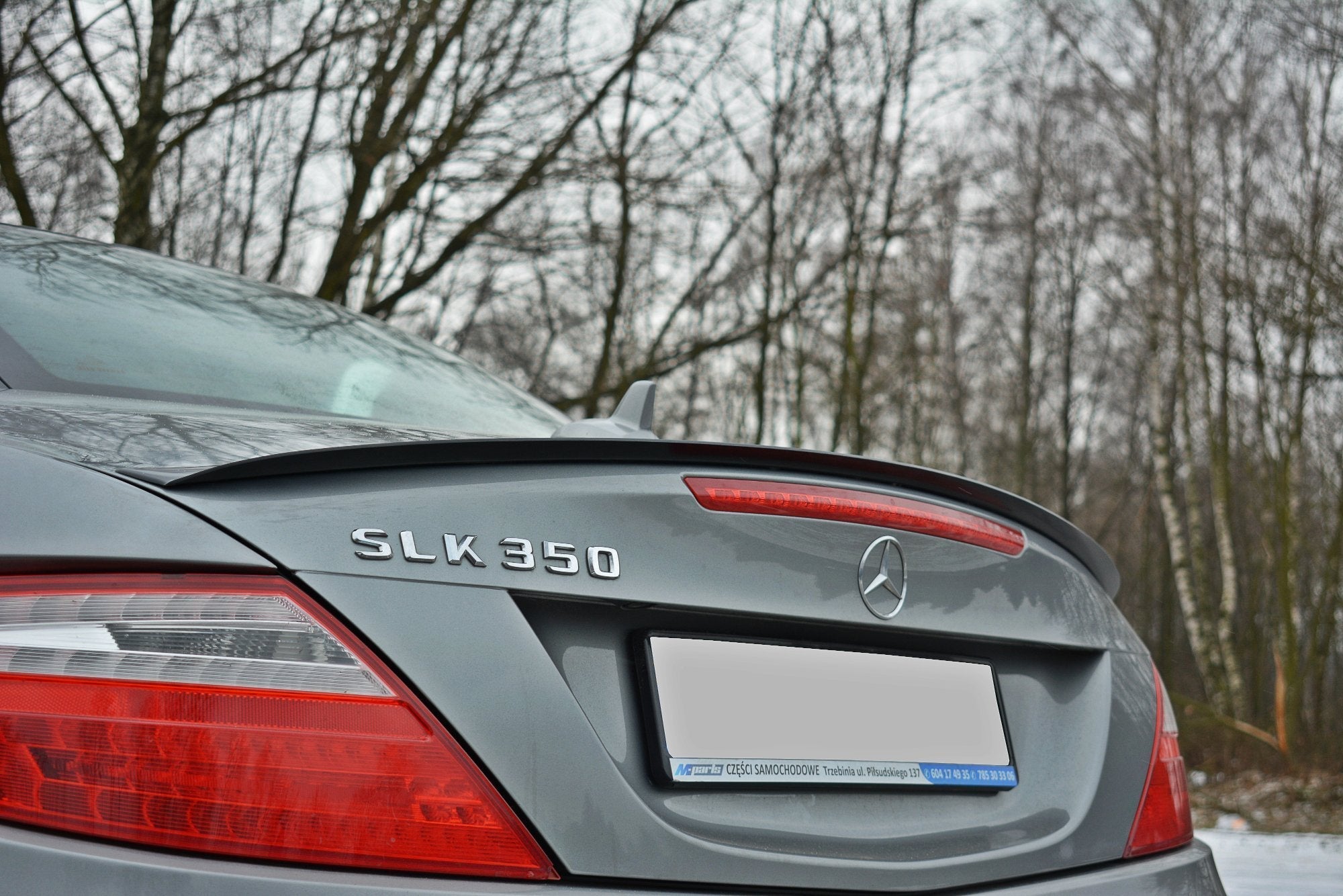 Eleron portbagaj spoiler cap Mercedes SLK R172 2011-2015 v1 - Maxton Design