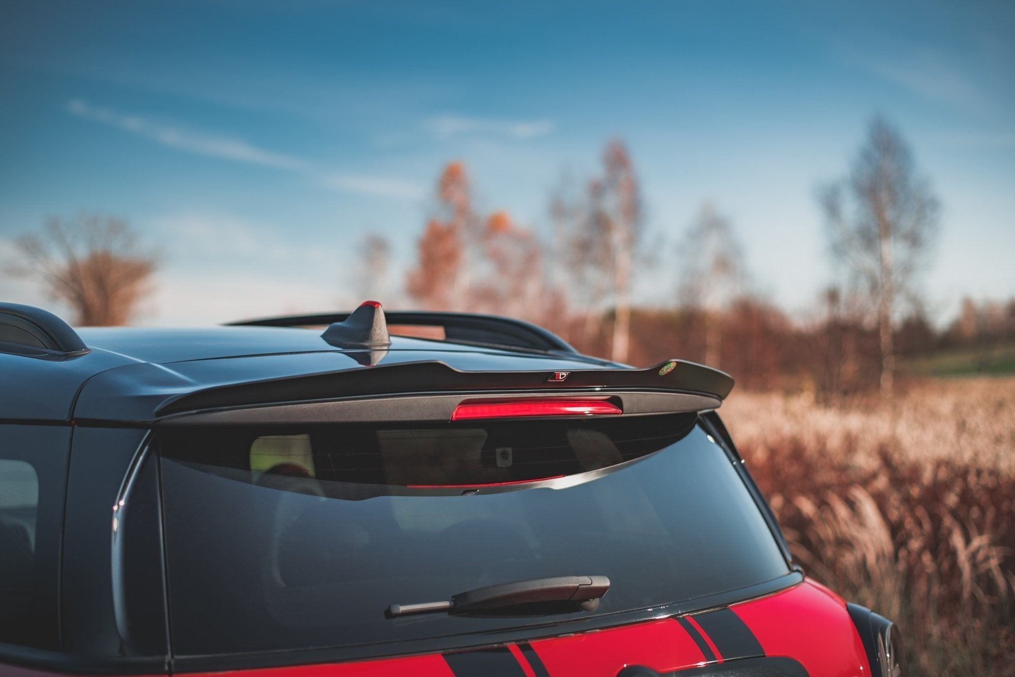 Eleron spoiler cap Mini Countryman Mk2 F60 JCW 2020- v1 - Maxton Design