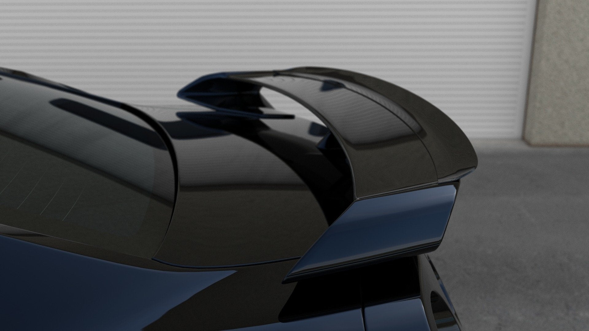Eleron portbagaj Nissan GT-R Coupe R35-Series 2007-2010 v1 - Maxton Design
