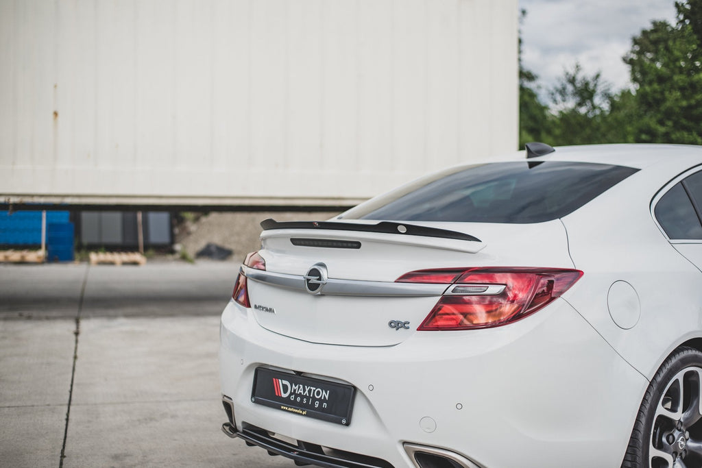 Eleron spoiler cap Opel Insignia Mk1 OPC Facelift 2013-2017 v2 - Maxton Design