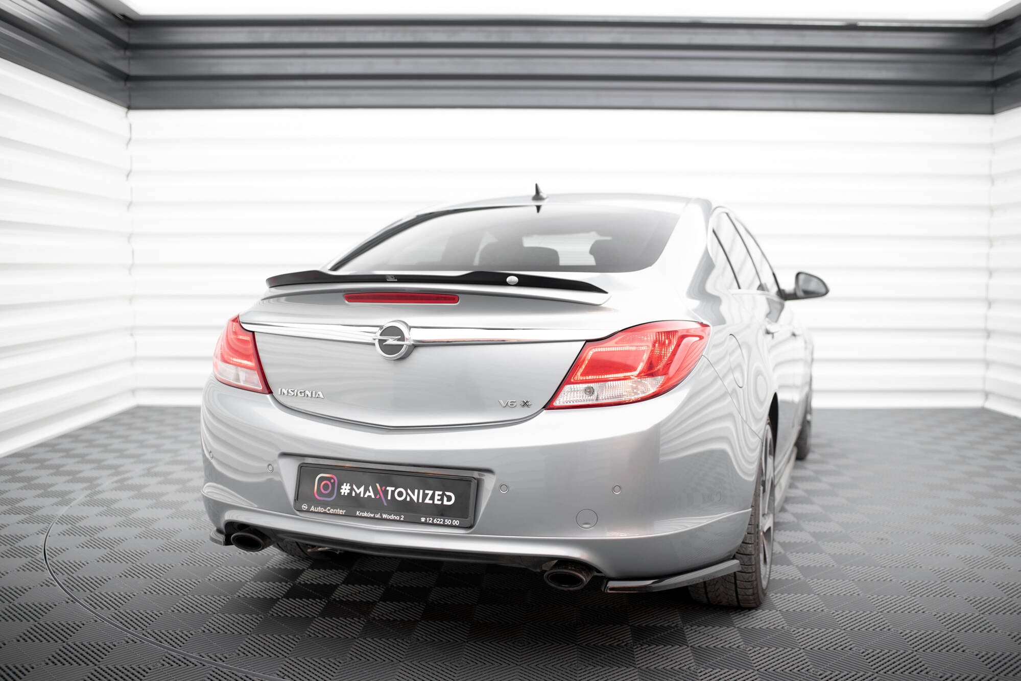 Eleron spoiler cap Opel Insignia OPC-Line Mk1 2008-2013 v4 - Maxton Design