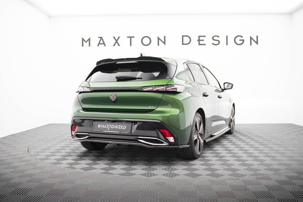 Eleron spoiler cap Peugeot 308 GT Hatchback Mk3 2021- v2 - Maxton Design