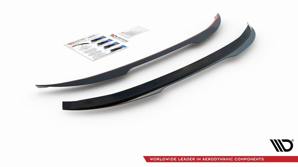 Eleron spoiler cap Peugeot 308 SW Mk2 Facelift 2017- v4 - Maxton Design