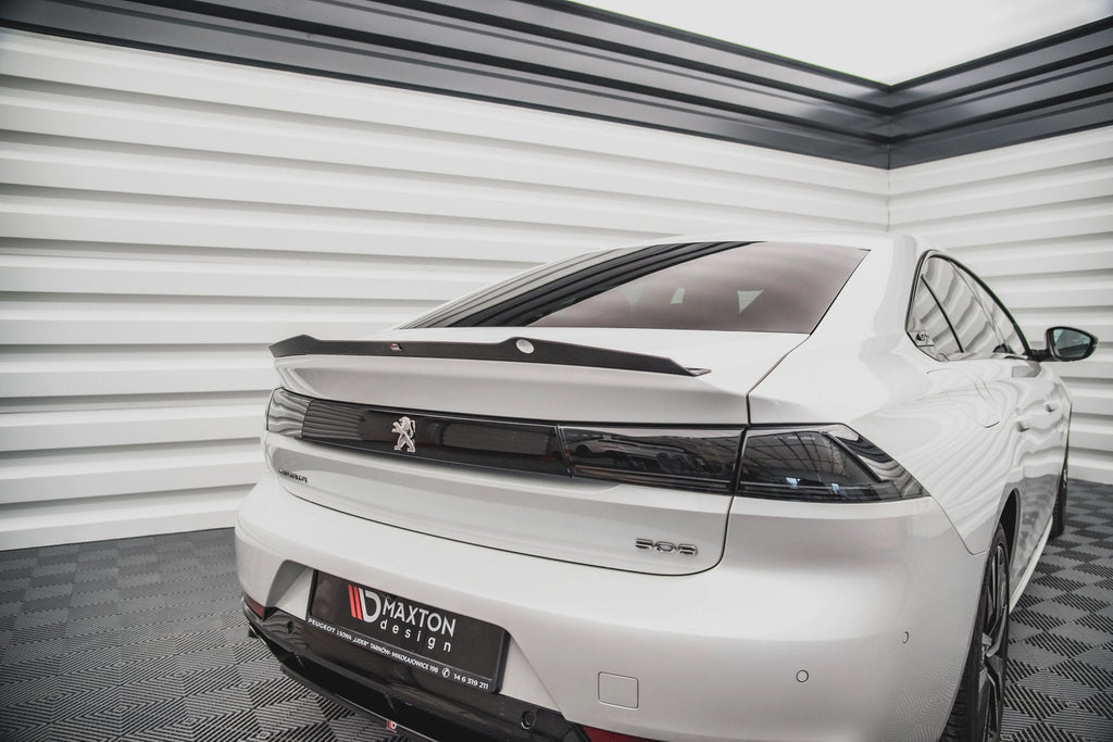 Eleron spoiler cap Peugeot 508 Sedan Mk2 2018- v2 - Maxton Design
