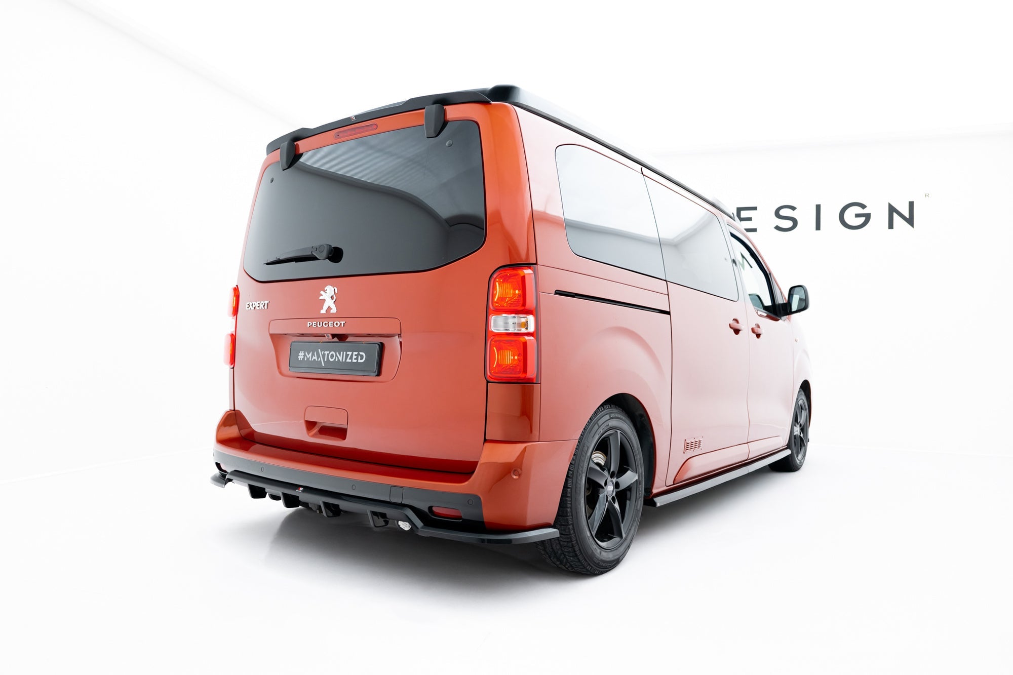 Eleron spoiler cap Peugeot Expert Mk3 2016-2023 v1 - Maxton Design