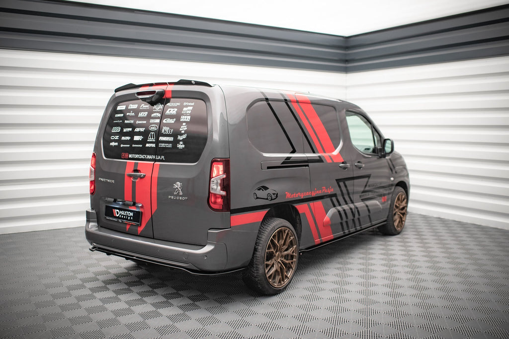 Eleron spoiler cap Peugeot Partner Mk3 2018- v1 - Maxton Design