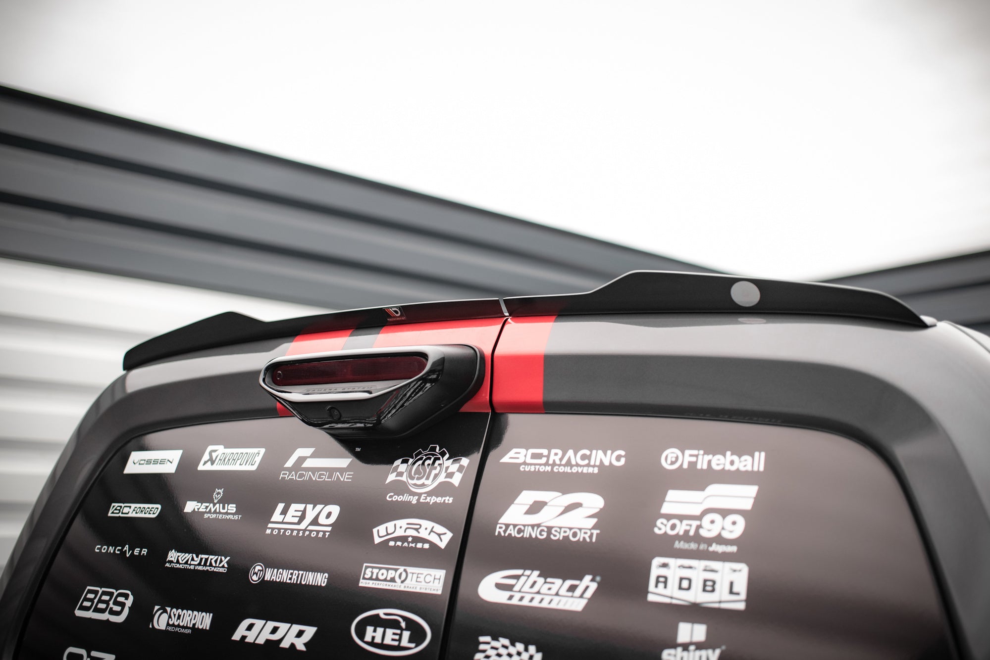 Eleron spoiler cap Peugeot Partner Mk3 2018- v1 - Maxton Design