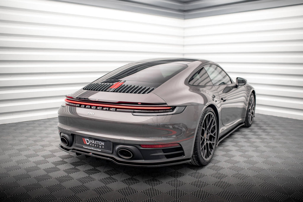 Eleron spoiler cap Porsche 911 Carrera 4S 992 2019- v1 - Maxton Design